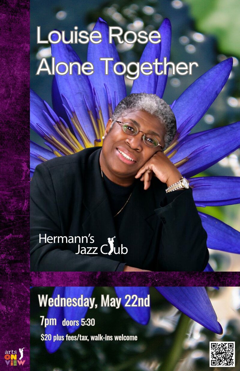Louise Rose: Alone Together - May 7th @ Hermann's Jazz Club