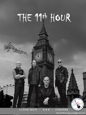 The 11th HOUR dance band - Jun 23rd @ Duncan Eagles Hall
