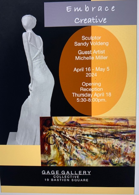 Embrace Creative - May 25th @ Gage Gallery Arts Collective