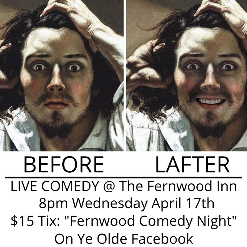 Fernwood Comedy Night: Hello, Dan Duvall , Julya Van Der Sloot, Henok Meresa, Dylan Williams, Alex Forman, Amy Walsh @ Fernwood Inn Apr 17 2024 - May 6th @ Fernwood Inn