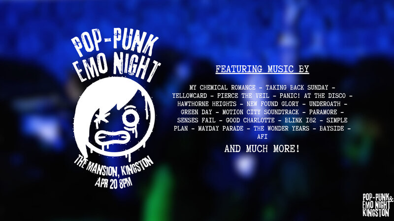 Pop-Punk and Emo Night - Jul 11th @ The Mansion
