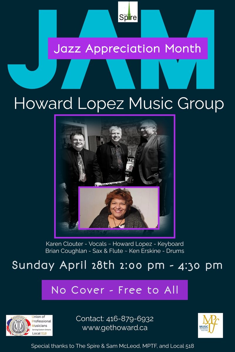 Howard Lopez Music Group @ The Spire Apr 28 2024 - May 7th @ The Spire