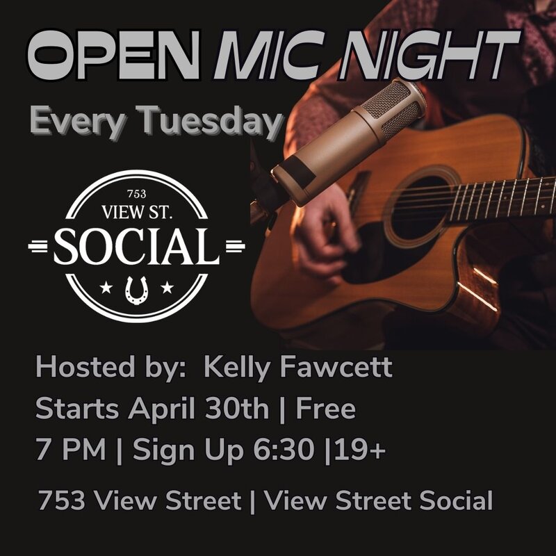 Open Mic | Downstairs at the View Street Social - May 6th @ Hermann's Upstairs
