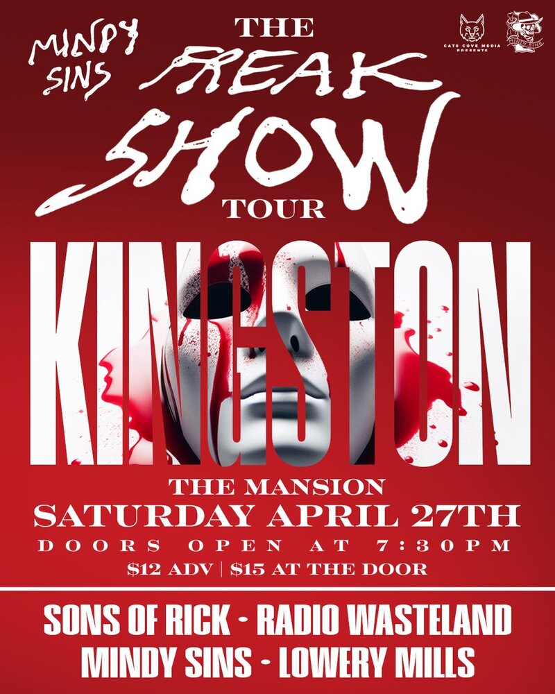 Mindy Sins - The Freakshow Tour - May 12th @ The Mansion
