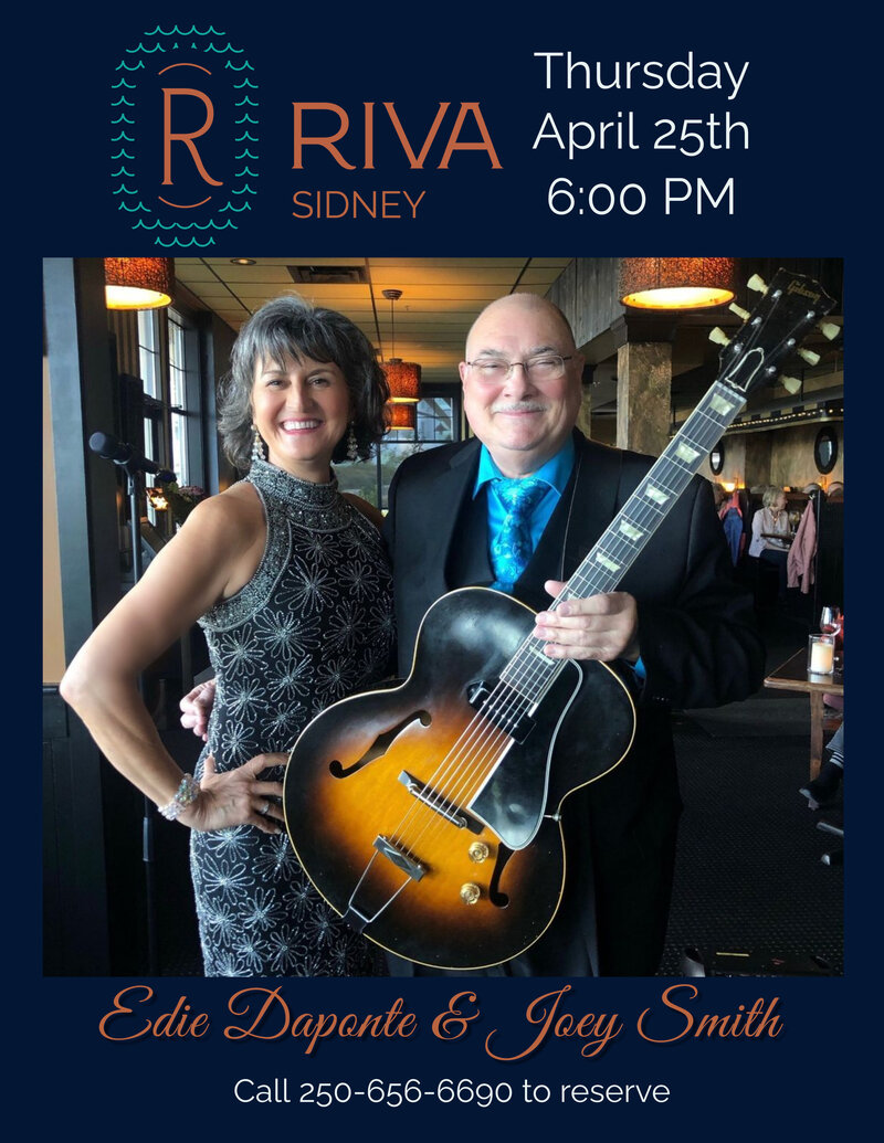 Edie Daponte & Joey Smith - Apr 30th @ Riva