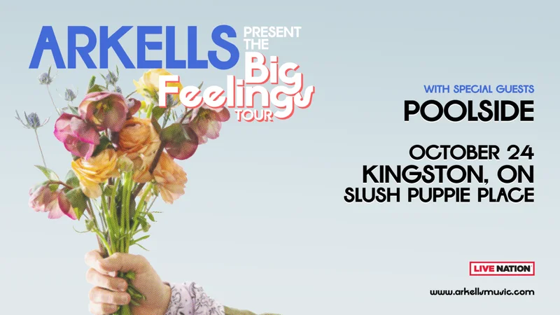 Arkells, Poolside @ Slush Puppie Place - Oct 24, 2024