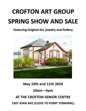 Crofton Art Group Show & Sale - Jun 23rd @ CROFTON SENIORS CENTRE