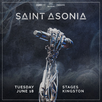 Saint Asonia @ Stages Nightclub Jun 18 2024 - May 14th @ Stages Nightclub