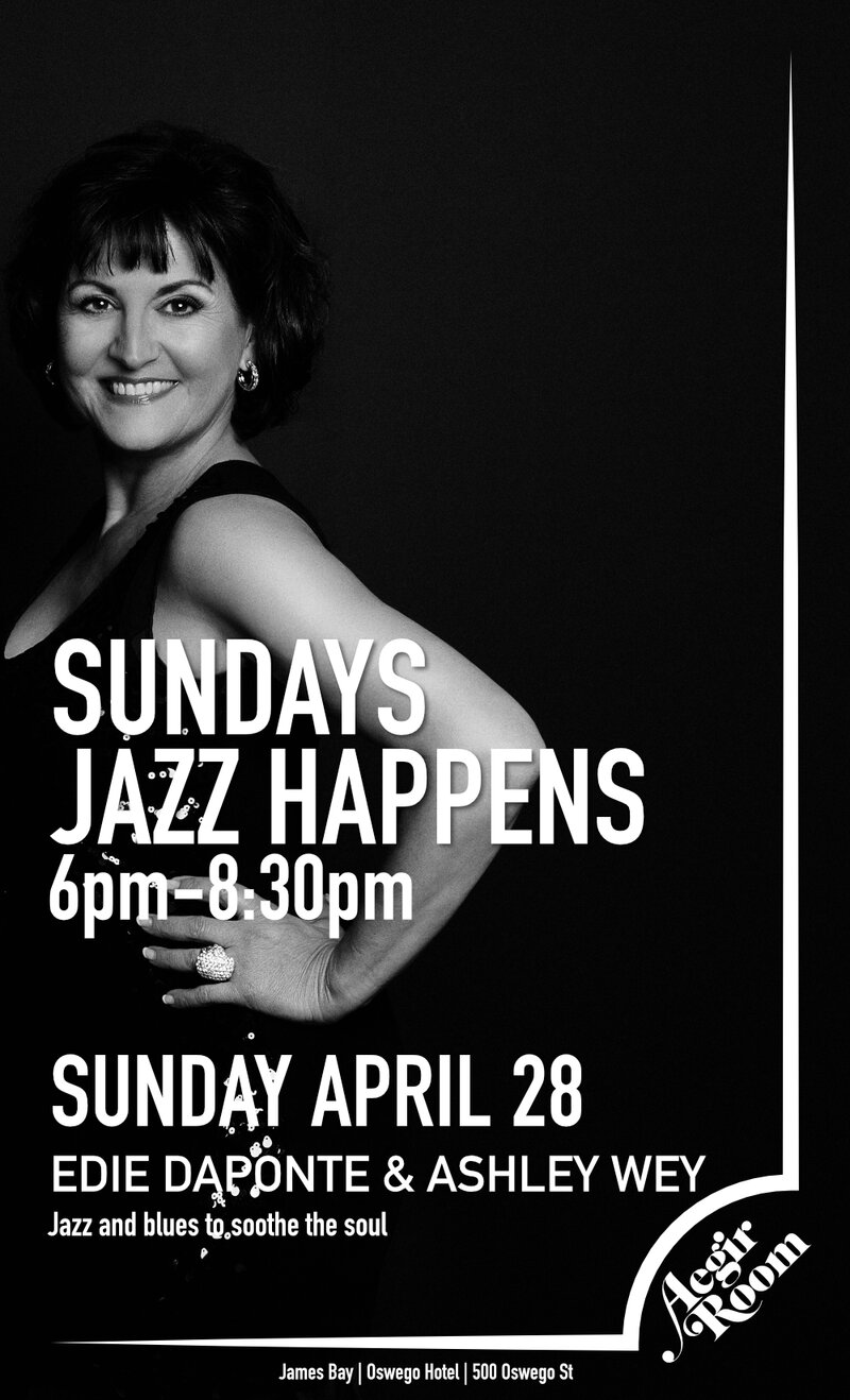 Jazz Sunday - May 6th @ Aegir Room at Oswego Hotel