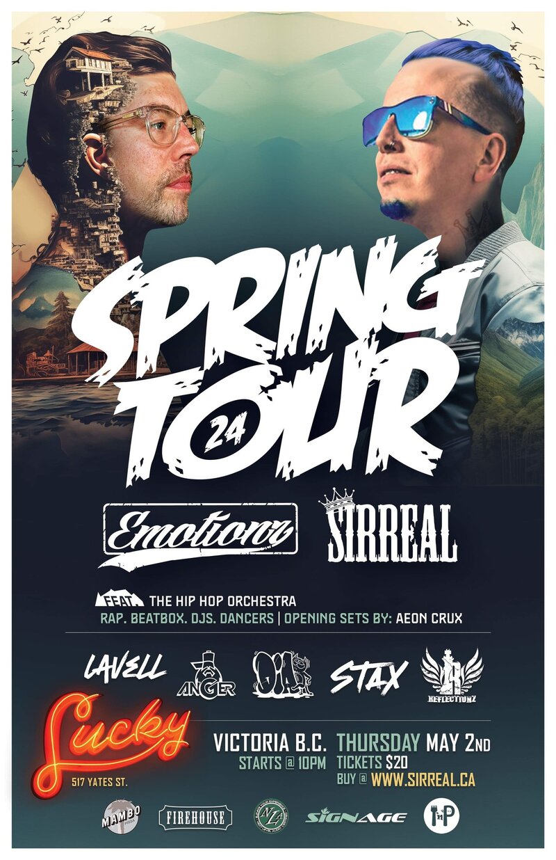 SPRING TOUR 24 - May 1st @ Lucky Bar