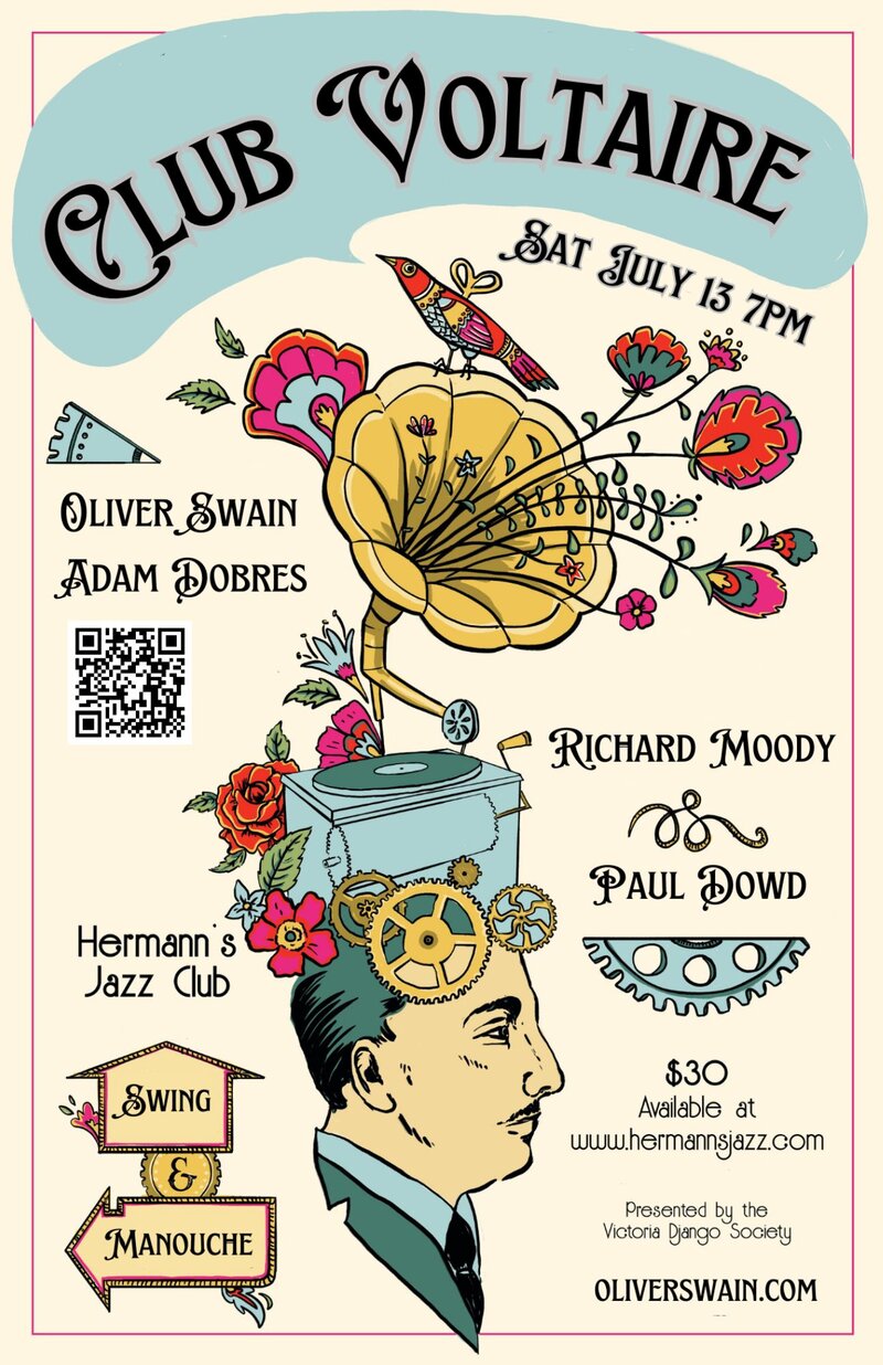 Club Voltaire - May 7th @ Hermann's Jazz Club