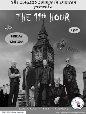 The 11th Hour dance band - Jun 23rd @ Duncan Eagles Hall