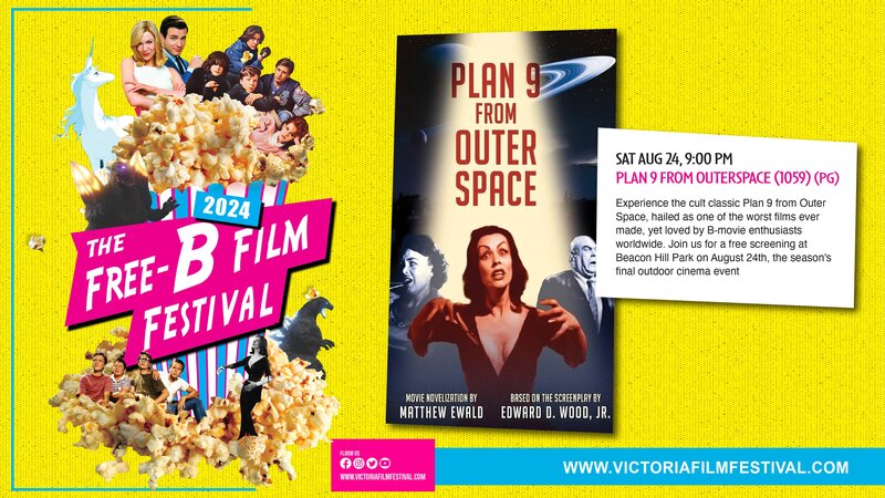 The Free-B Film Festival Presents: Plan 9 From Outer Space - Jun 12th @ Stage in the Park (Cameron Bandshell)
