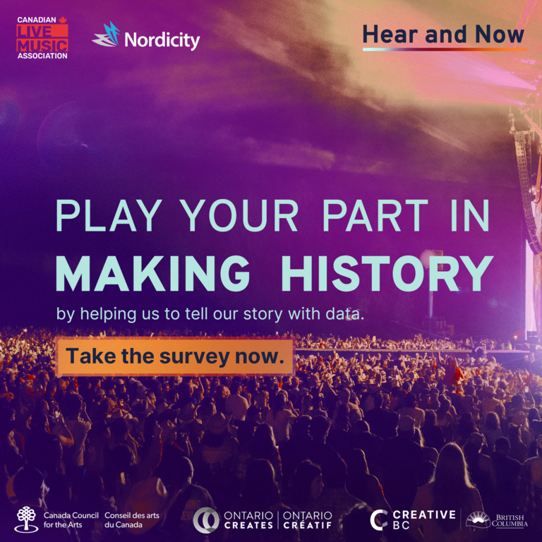 CLMA Launches Survey to Assess Economic Impact of Canada\'s Live Music Industry