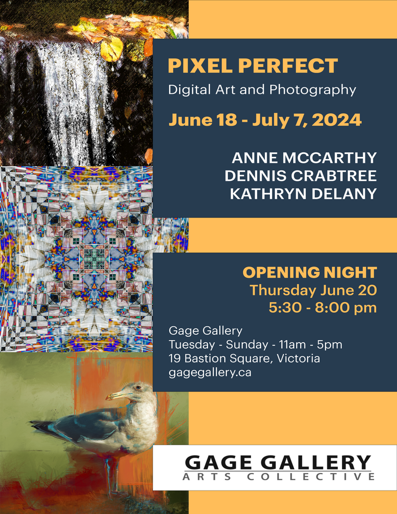 Pixel Perfect - Digital Art and Photography - May 7th @ Gage Gallery Arts Collective