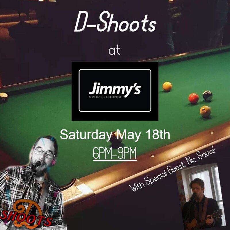 D-Shoots, Nic Sauvé @ Jimmy's Sports Lounge - May 18, 2024