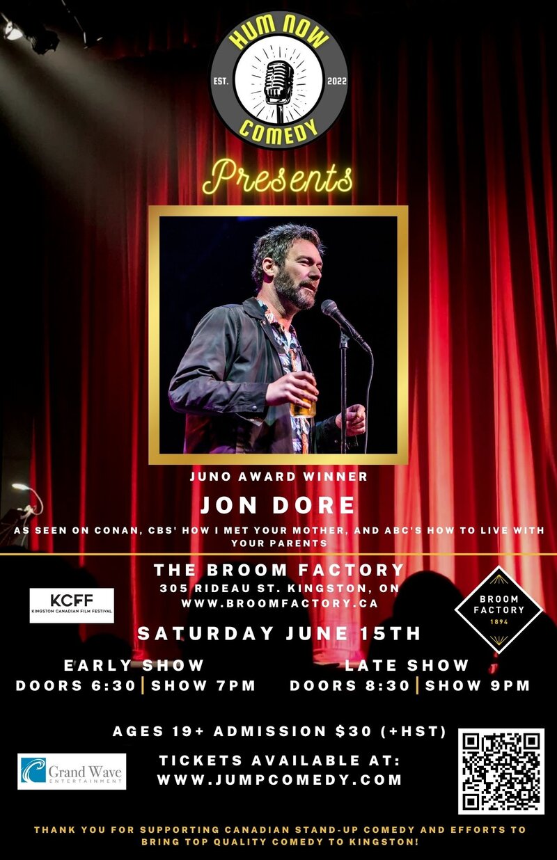 Jon Dore @ Broom Factory Jun 15 2024 - Jun 9th @ Broom Factory