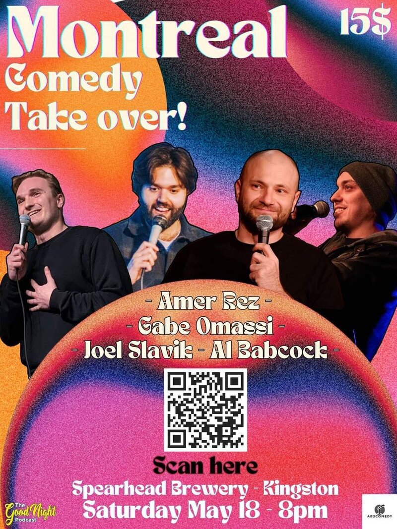 Comedy Night - May 1st @ Spearhead Brewery