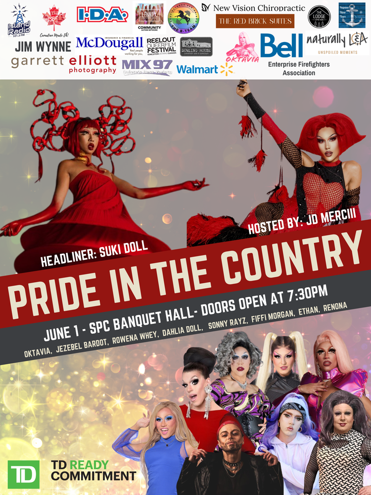 Pride in the Country 2024 - May 6th @ Strathcona Paper Centre