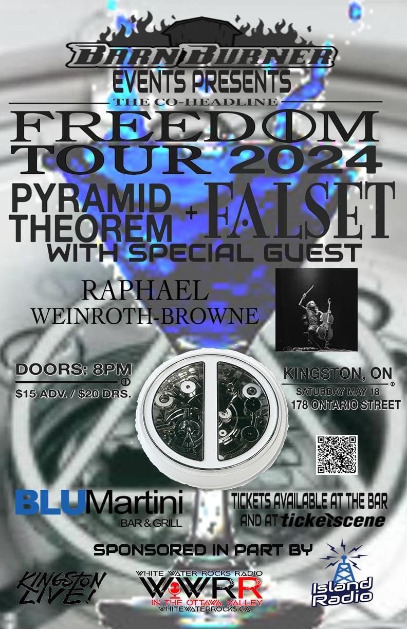 Pyramid Theorem, Falset, Raphael Weinroth-Browne @ Blu Martini May 18 2024 - May 6th @ Blu Martini