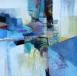 Abstract in Blue by 
Carolyn McDonald