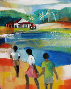Beach Walk by 
Carolyn McDonald