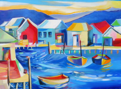 Dingy Dock 3 by 
Carolyn McDonald