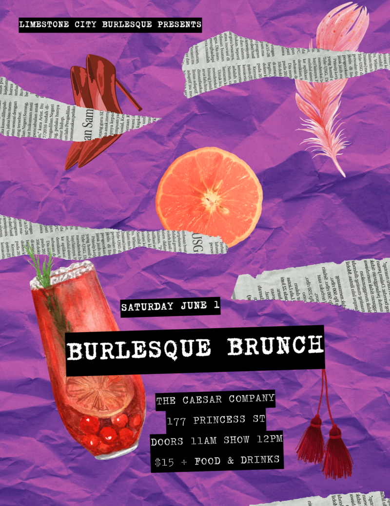 Burlesque Brunch June - May 6th @ The Caesar Company