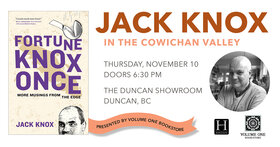 Jack Knox in the Cowichan Valley @ Duncan Showroom Nov 10 2022 - Jun 24th @ Duncan Showroom