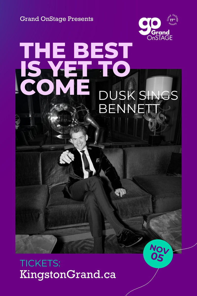 Grand OnStage Presents: Matt Dusk @ Kingston Grand Theatre Nov 5 2024 - May 6th @ Kingston Grand Theatre