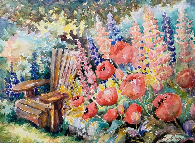 Jennifer Lawson: Watercolours - May 8th @ Imagine That! Artisans' Designs