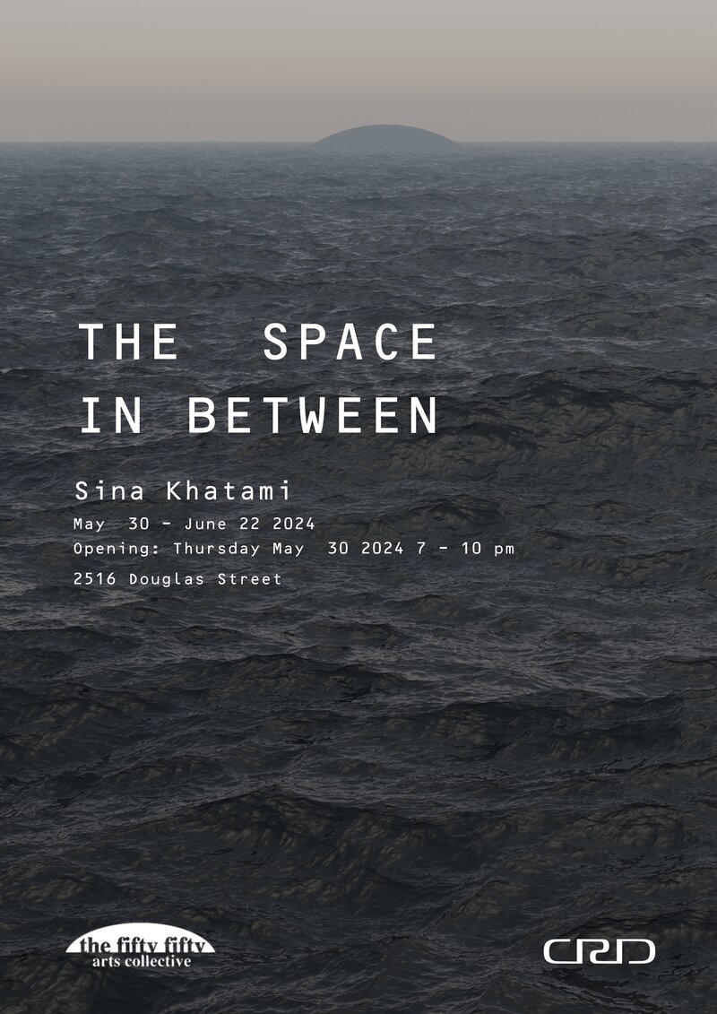 The Space in Between: Sina Khatami @ the fifty fifty arts collective May 30 2024 - May 6th @ the fifty fifty arts collective