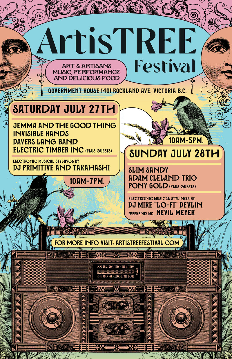 ArtisTREE Festival - May 6th @ Government House