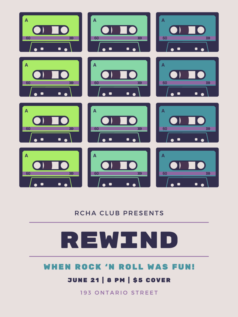 Rewind - May 6th @ The Club at the R.C.H.A.