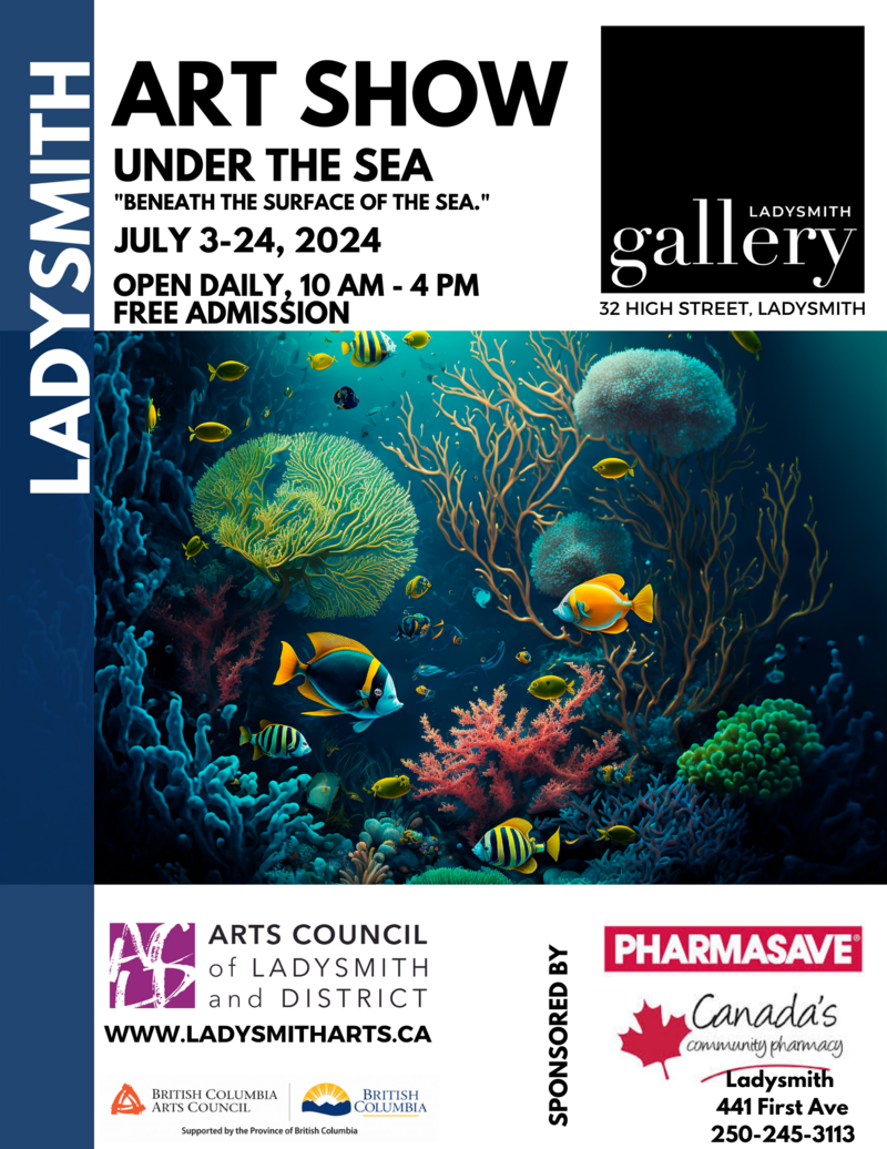 Art Show: Under The Sea - May 6th @ Ladysmith Gallery