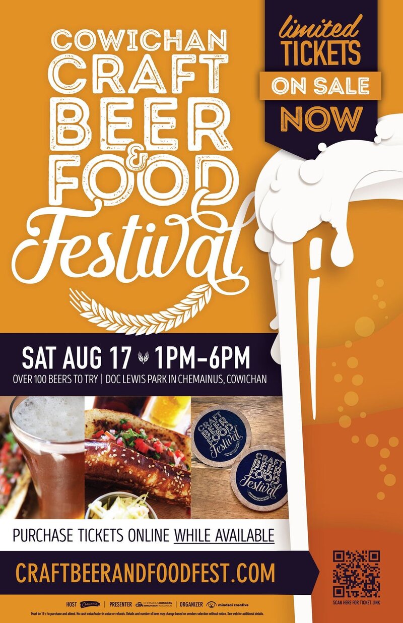Cowichan Craft Beer and Food Festival - Jun 3rd @ Doc Lewis Park