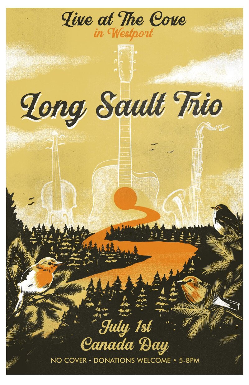 Canada Day with Long Sault Trio - May 3rd @ The Cove Inn