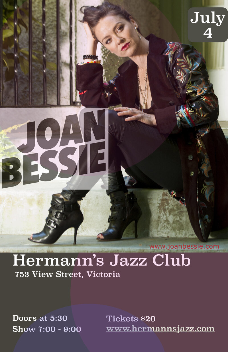 Joan Bessie - May 7th @ Hermann's Jazz Club