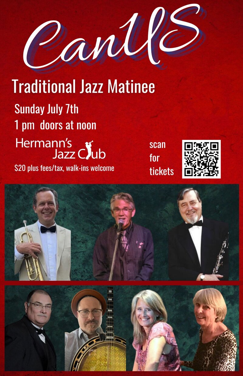 CanUS | Traditional Jazz Matinee - May 7th @ Hermann's Jazz Club