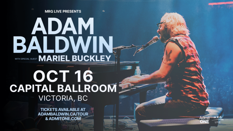 Adam Baldwin: Adam Baldwin, Mariel Buckley @ Captial Ballroom - Oct 16, 2024