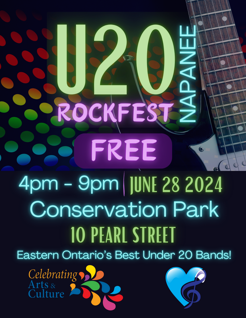 U20 Rockfest 2024 - May 1st @ Napanee Conservation Park