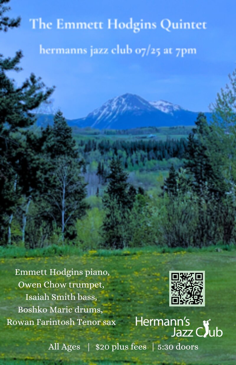 Emmett Hodgins Quintet - May 7th @ Hermann's Jazz Club