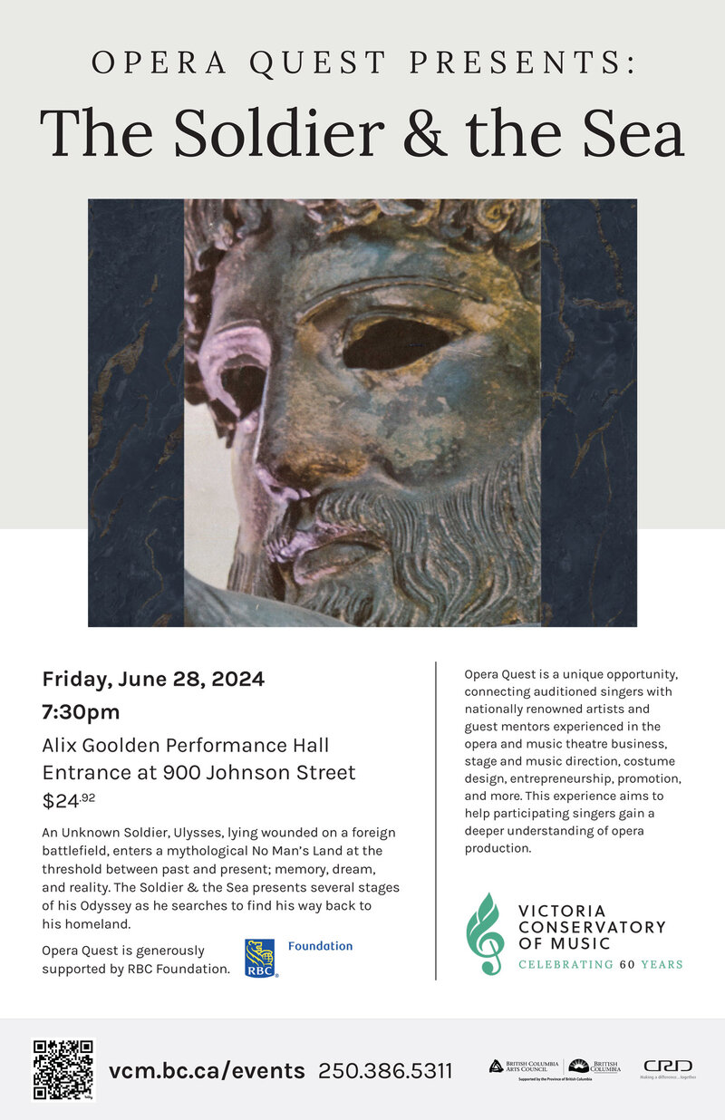 Opera Quest 2024 Presents: The Solider and the Sea - May 6th @ Alix Goolden Performance Hall