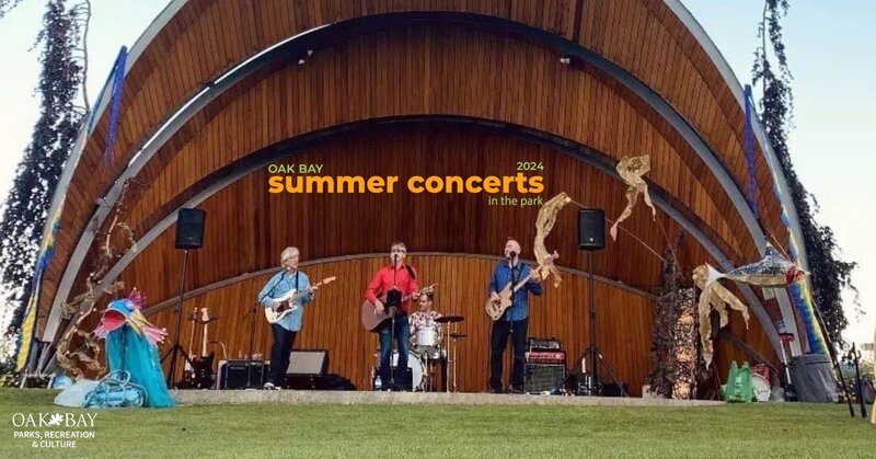 2024 Oak Bay Summer Concert Series - May 6th @ Willows Beach Park