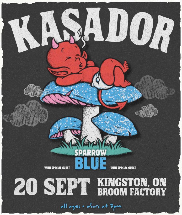 Kasador, Sparrow Blue, The High Loves, Julia Finnegan @ Broom Factory Sep 20 2024 - May 8th @ Broom Factory