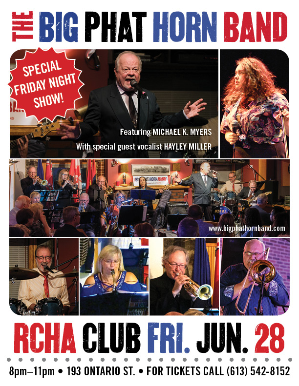 The Big Phat Horn Band - May 6th @ The Club at the R.C.H.A.