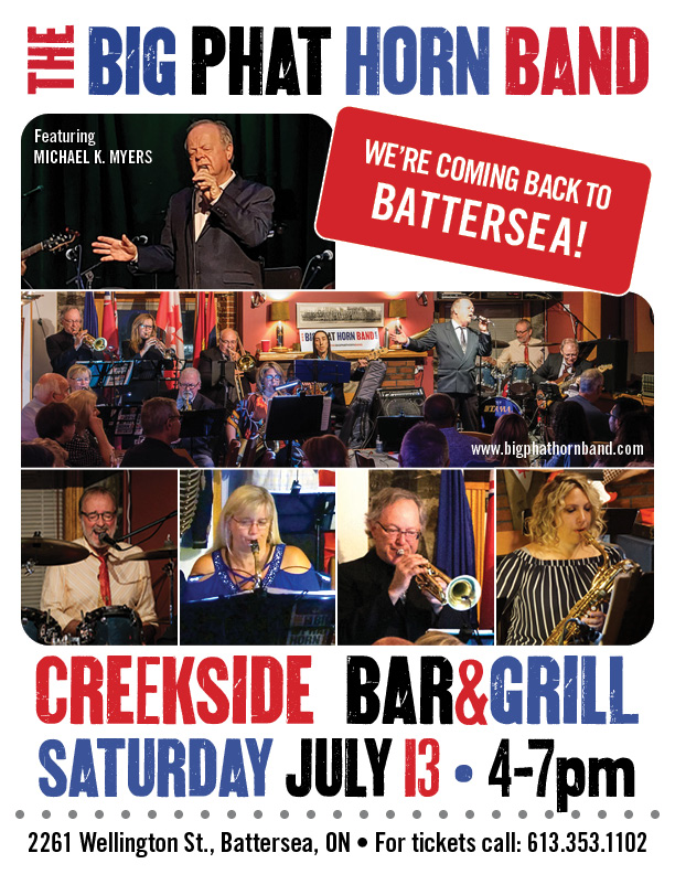 The Big Phat Horn Band @ The Creekside Bar & Grill Jul 13 2024 - May 6th @ The Creekside Bar & Grill
