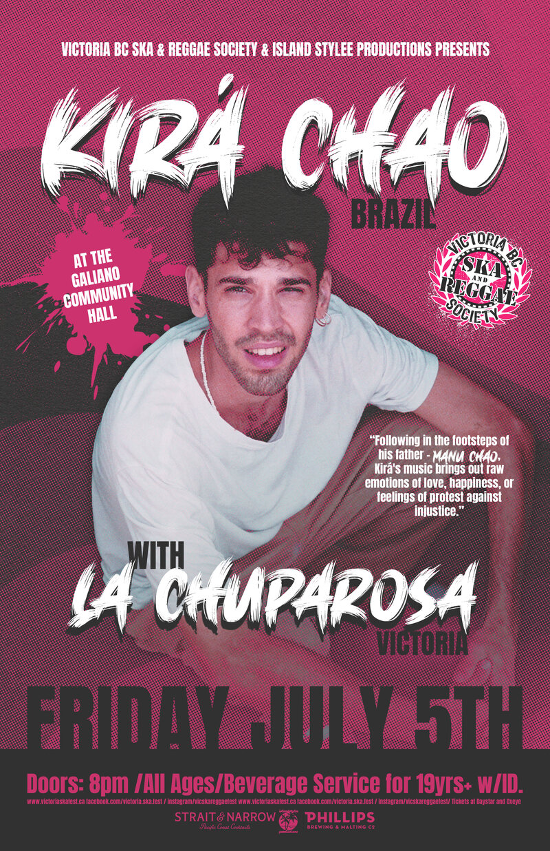 Kirá Chao & La Chuparosa on Galiano Island! @ Galiano Island Community Hall - Jul 05, 2024