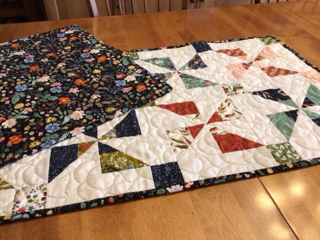 Pinwheels and Strawberries Runner by 
Della Cronkrite