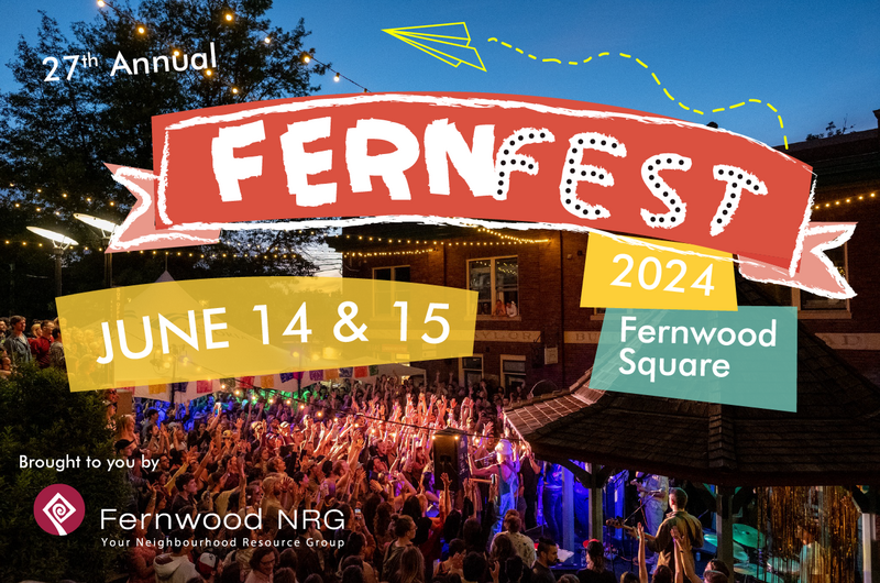 FernFest 2024 - May 6th @ Fernwood Square Poster Board